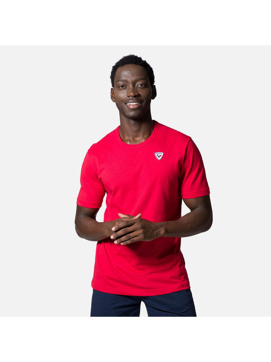 T-Shirt Rossignol Logo Plain Tee czerwony - Koszulka - Adventure Sports
