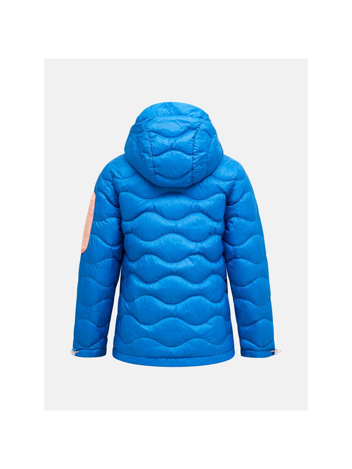 Kurtka PEAK PERFORMANCE Helium Utility Down Hood Jacket Women niebieski