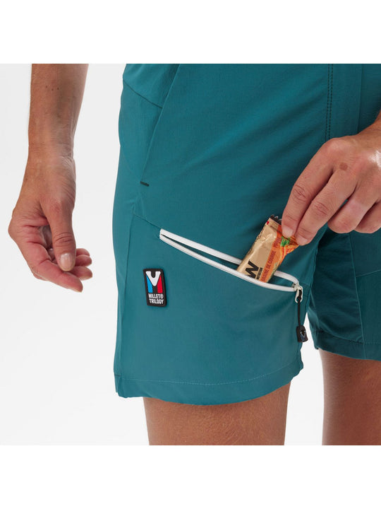 Szorty MILLET W Trilogy Icon Short czarny - Adventure Sports
