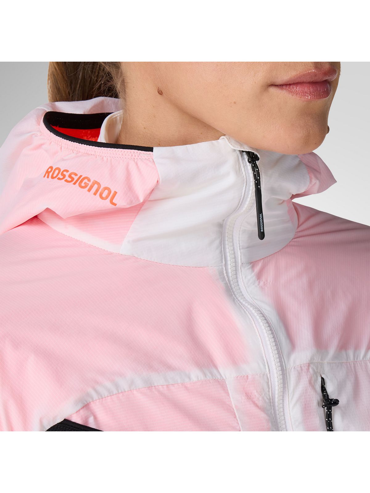Kurtka narciarska damska ROSSIGNOL W Venon Active Hoodie Jacket biała