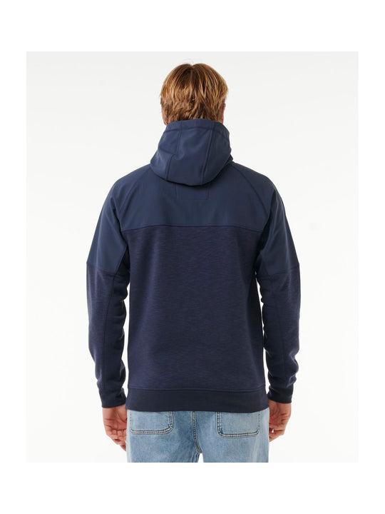 Bluza męska RIP CURL Anti Series Viral Zip Thru granatowa - Adventure Sports
