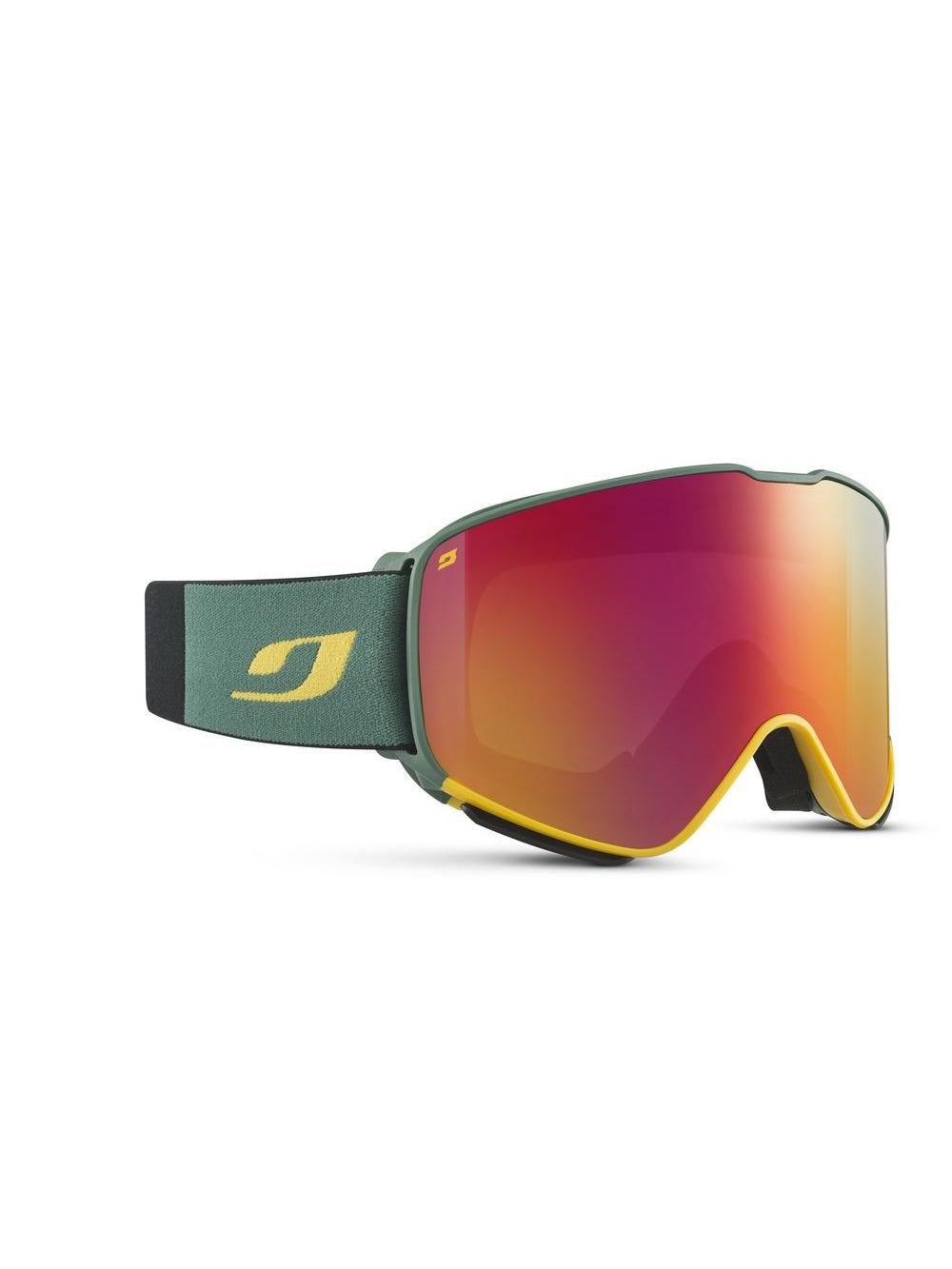 Gogle rowerowe JULBO QUICKSHIFT MTB zielono żółte - TU - Okulary - Adventure Sports