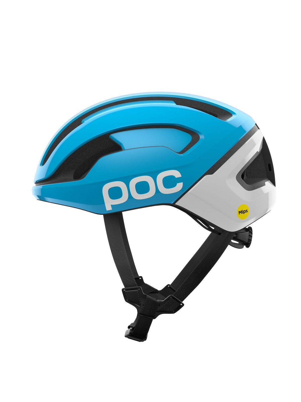 Kask rowerowy POC Omne Beacon MIPS niebiesko biały