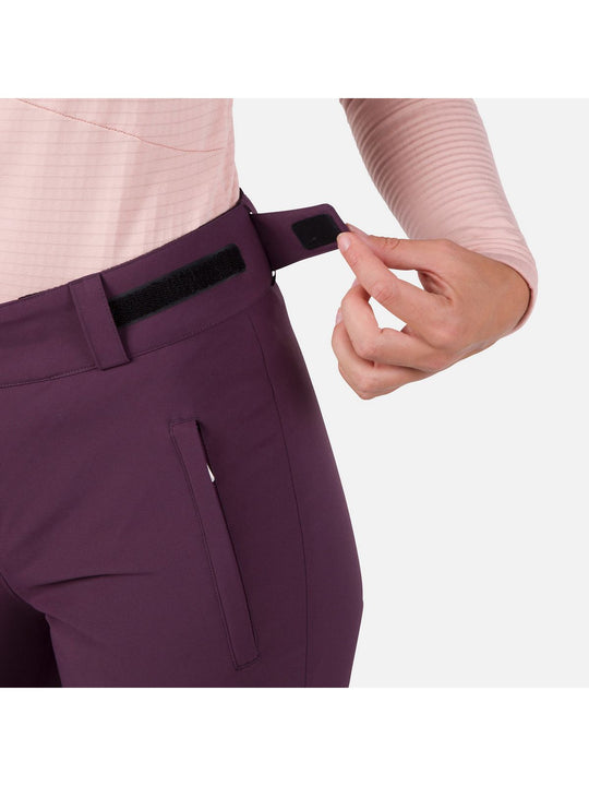 Damskie spodnie narciarskie Rossignol W Staci Pant fioletowe - Spodnie - Adventure Sports
