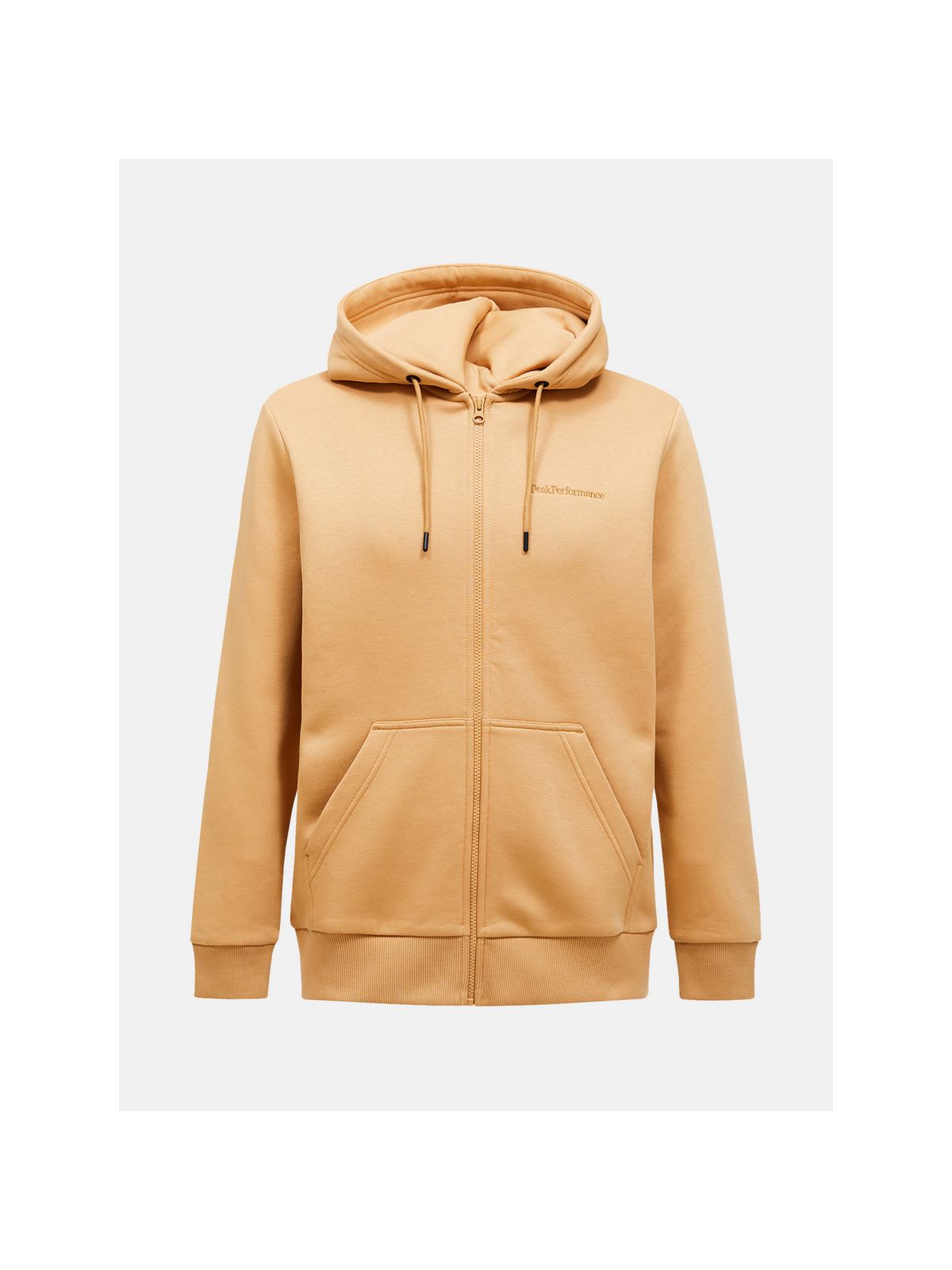 Bluza PEAK PERFORMANCE Original Small Logo Zip Hood Men brązowy