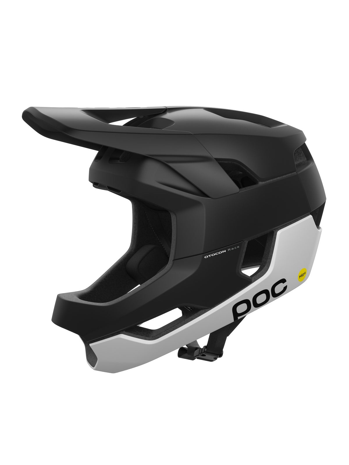 Kask rowerowy POC Otocon Race Mips czarno biały