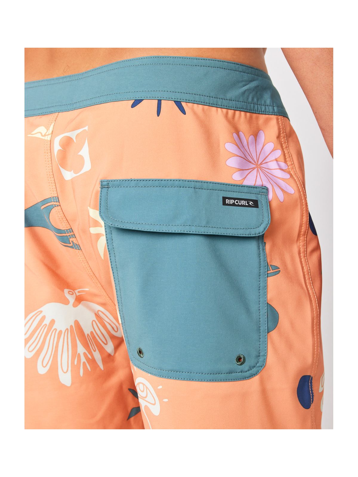 Boardshorty RIP CURL Mirage Retro Snapa pomarańczowy - Adventure Sports