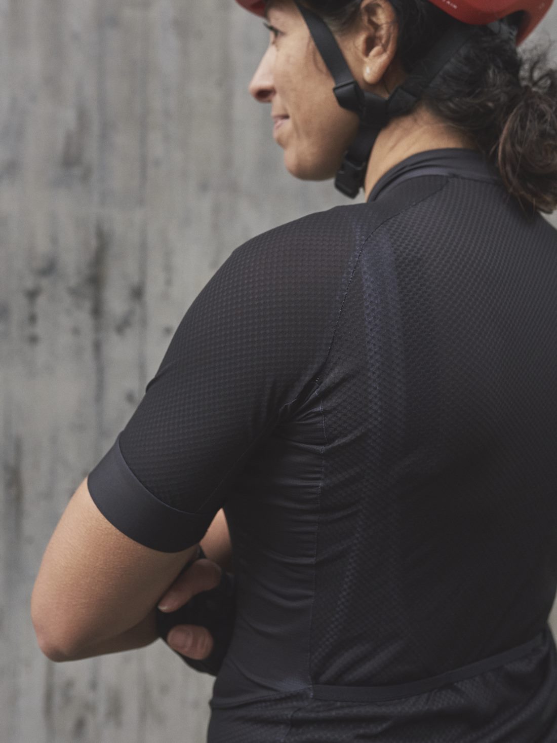 Koszulka rowerowa POC W’s ESSENTIAL ROAD LOGO Jersey - czarny - Adventure Sports