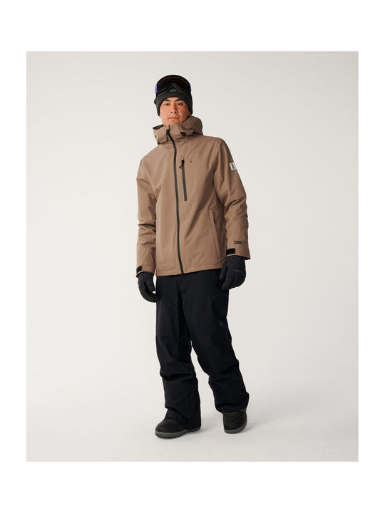 Kurtka męska RIP CURL S-Series 10K10K Shell Jkt brązowa
