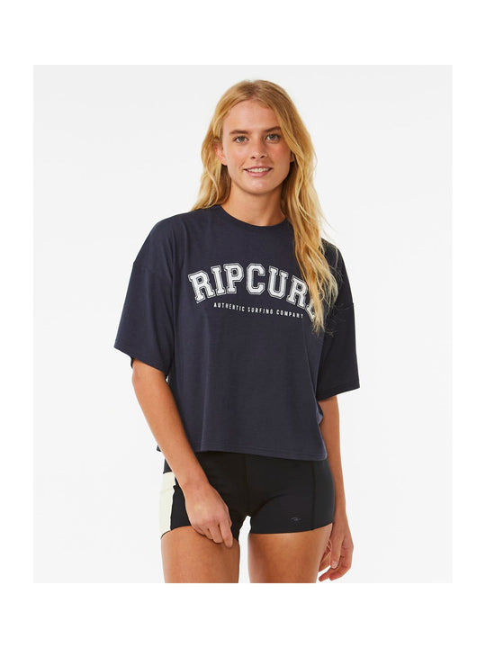 Koszulka RIP CURL Rss Crop Tee granatowy - Adventure Sports
