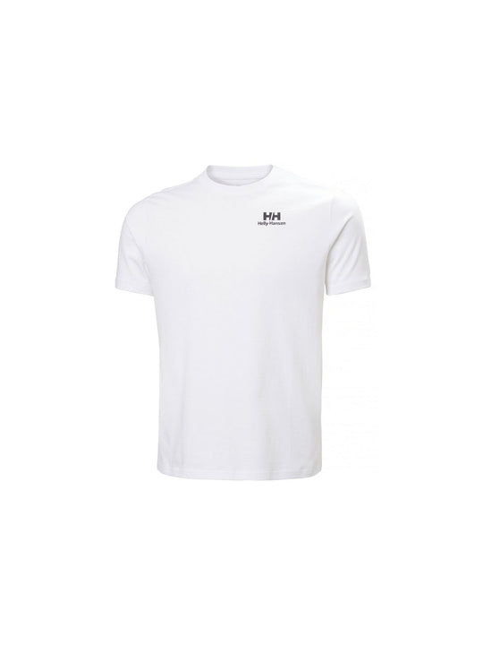 Koszulka męska HELLY HANSEN Core Graphic T 2.0 biała
