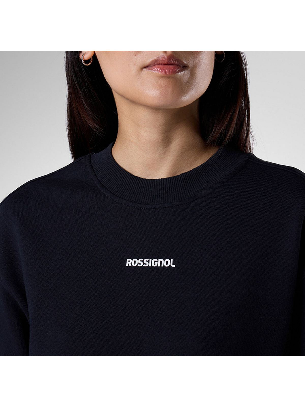 Bluza damska ROSSIGNOL W Logo Cn czarna
