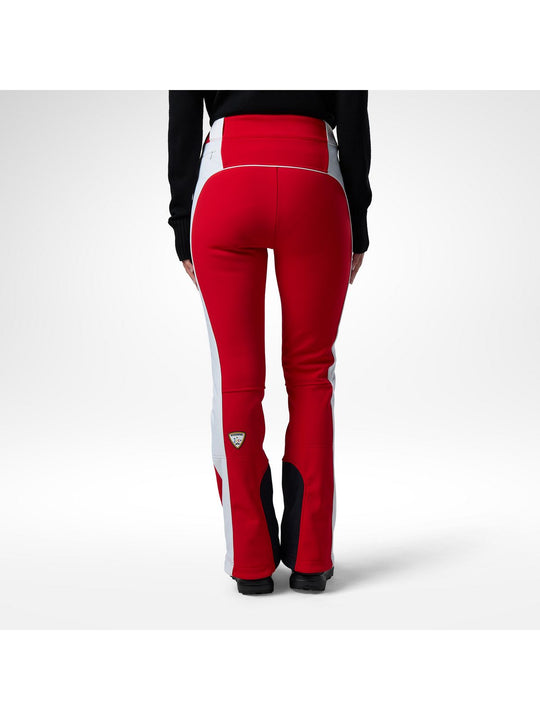 Spodnie narciarskie damskie ROSSIGNOL W Jcc Softshell Ski Pant czerwone
