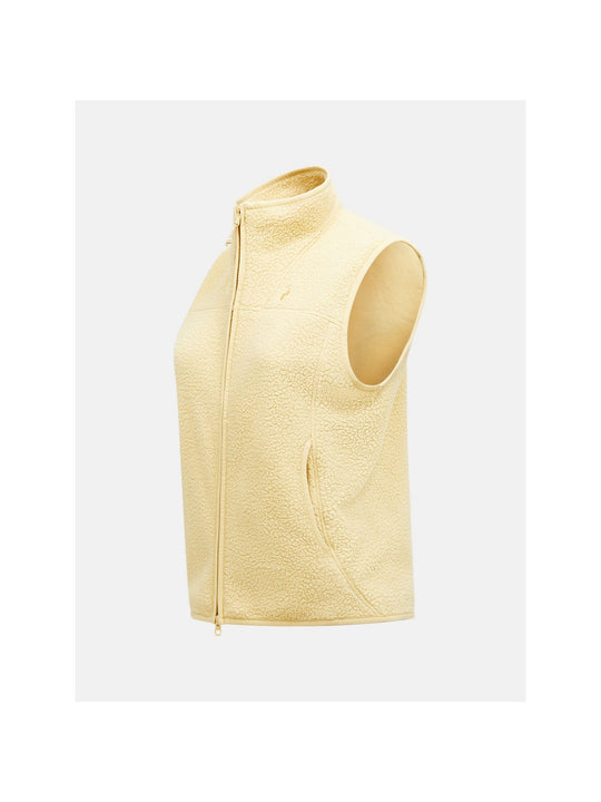 Kamizelka damska PEAK PERFORMANCE NatureRush Pile Vest żółta
