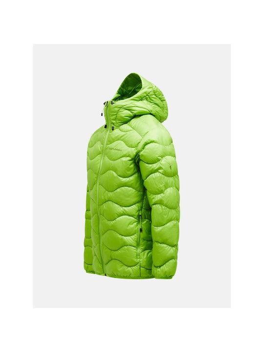Kurtka puchowa męska Peak Performance M Helium Down Hood Jacket zielony - narciarska - Adventure Sports
