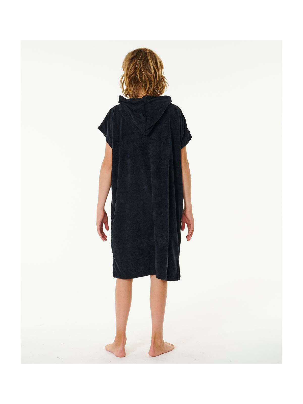 Poncho RIP CURL Brand Hooded Towel Boy czarny - Adventure Sports