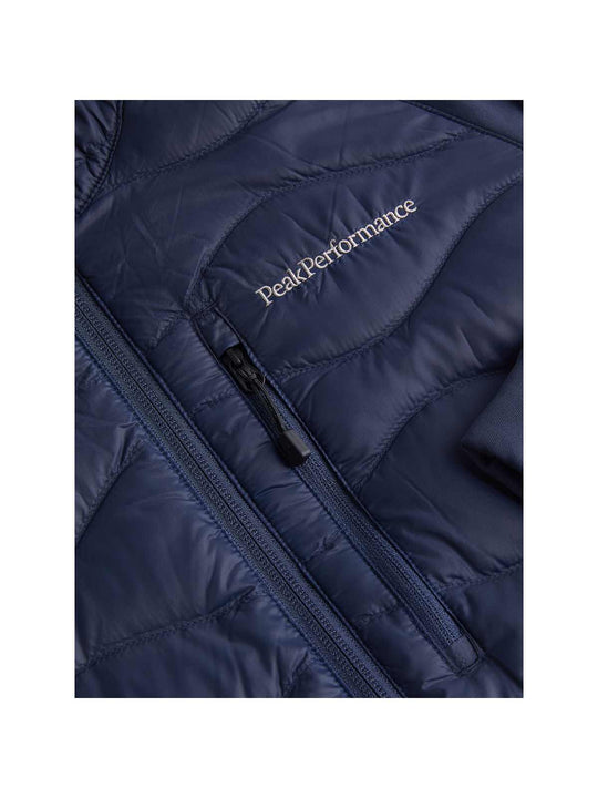 Kurtka puchowa damska Peak Performance W Helium Down Hybrid Jack niebieska - narciarska - Adventure Sports
