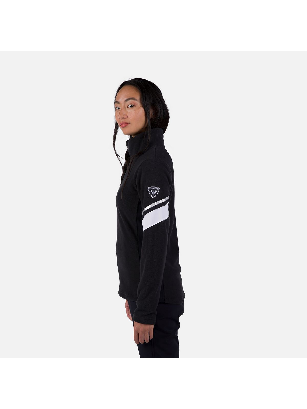 Bluza damska ROSSIGNOL W Strawpile Fleece Hz czarny