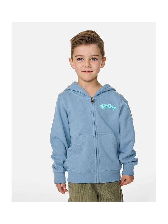 Bluza chłopięca RIP CURL Ride The Wave Z/T Fleece -Boy niebieska
