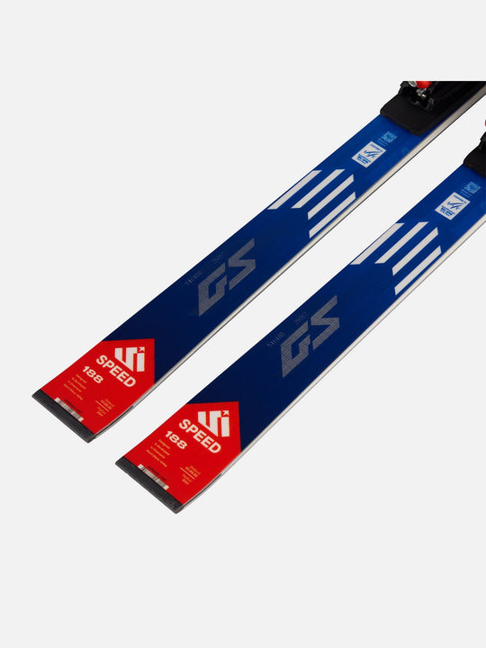 Narty DYNASTAR Speed Course WC FIS GS Factory 188 R22 + wiązania LOOK Spx 15 Rockerace Silver Red
