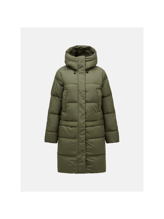 Parka Peak Performance W Quiver Down zielony - Kurtka - Adventure Sports
