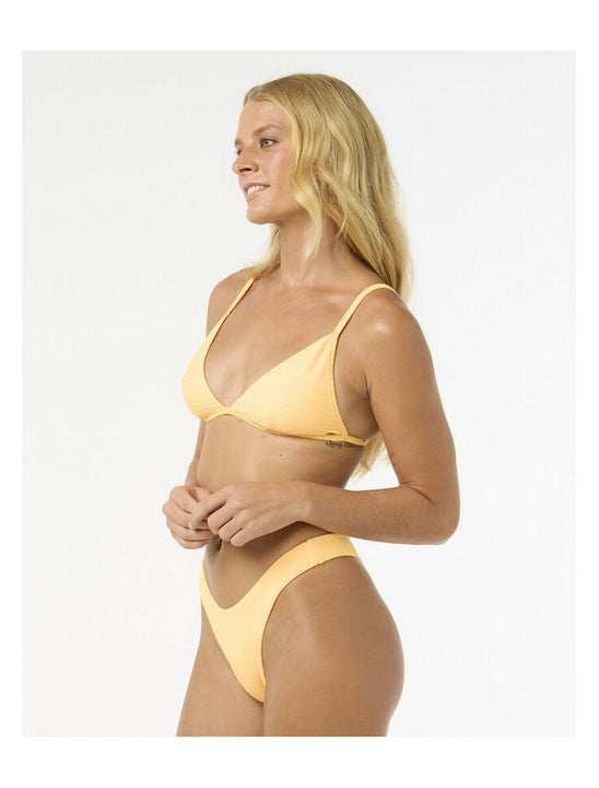 Stanik kąpielowy RIP CURL Premium Surf Fixed Tri turkusowy
