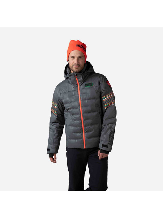 Kurtka narciarska męska Rossignol Hero Depart Jkt szary - Adventure Sports
