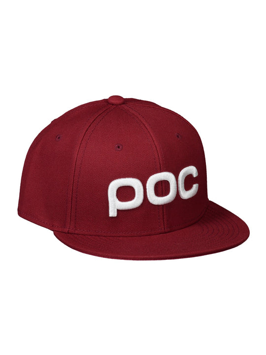 Czapka z daszkiem POC CORP Cap - czerwony - TU - Adventure Sports
