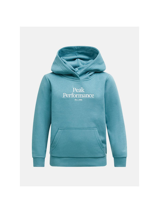 Bluza PEAK PERFORMANCE Original Hood Junior niebieski
