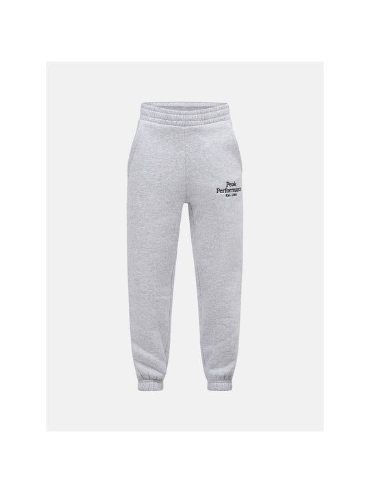 Spodnie dresowe dziecięce Peak Performance Jr Original Pants Mel SZARY - Adventure Sports
