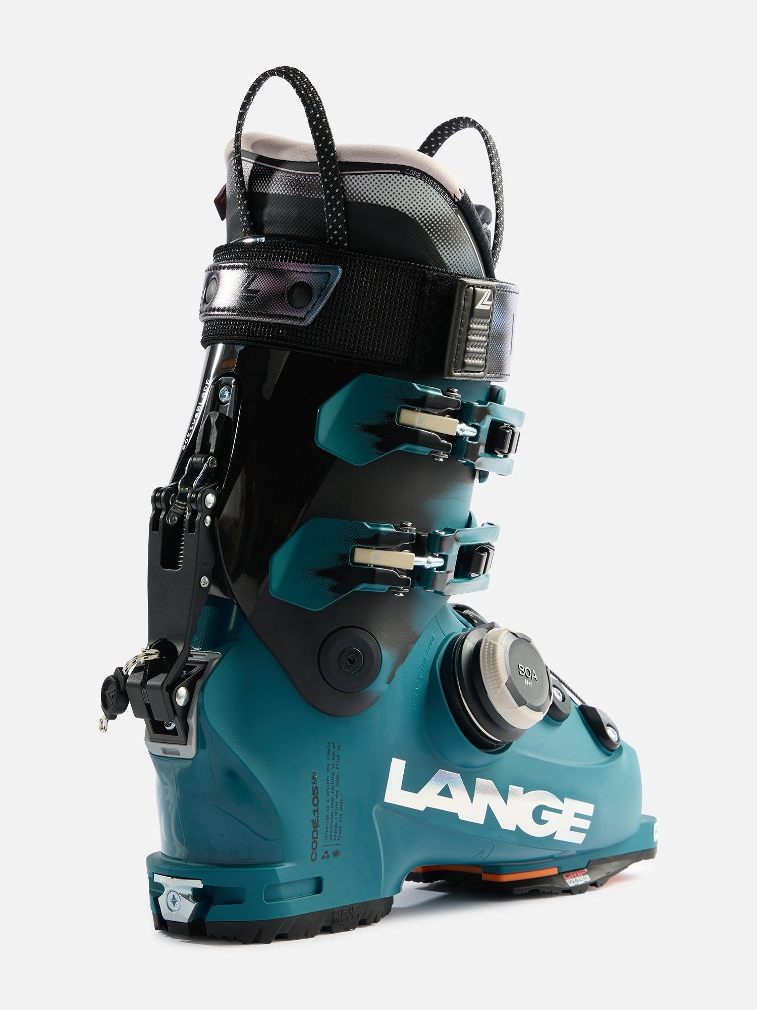 Buty narciarskie LANGE Code 105 W BOA MV GW black green