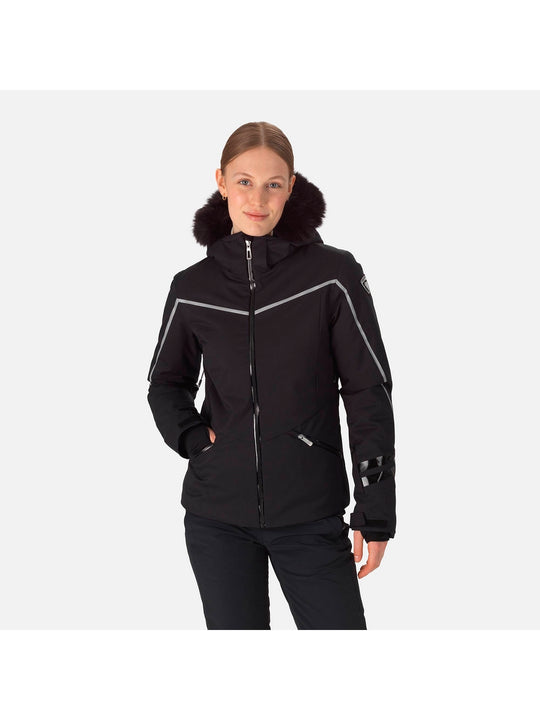 Kurtka narciarska ROSSIGNOL W Ski Jkt czarny - Adventure Sports
