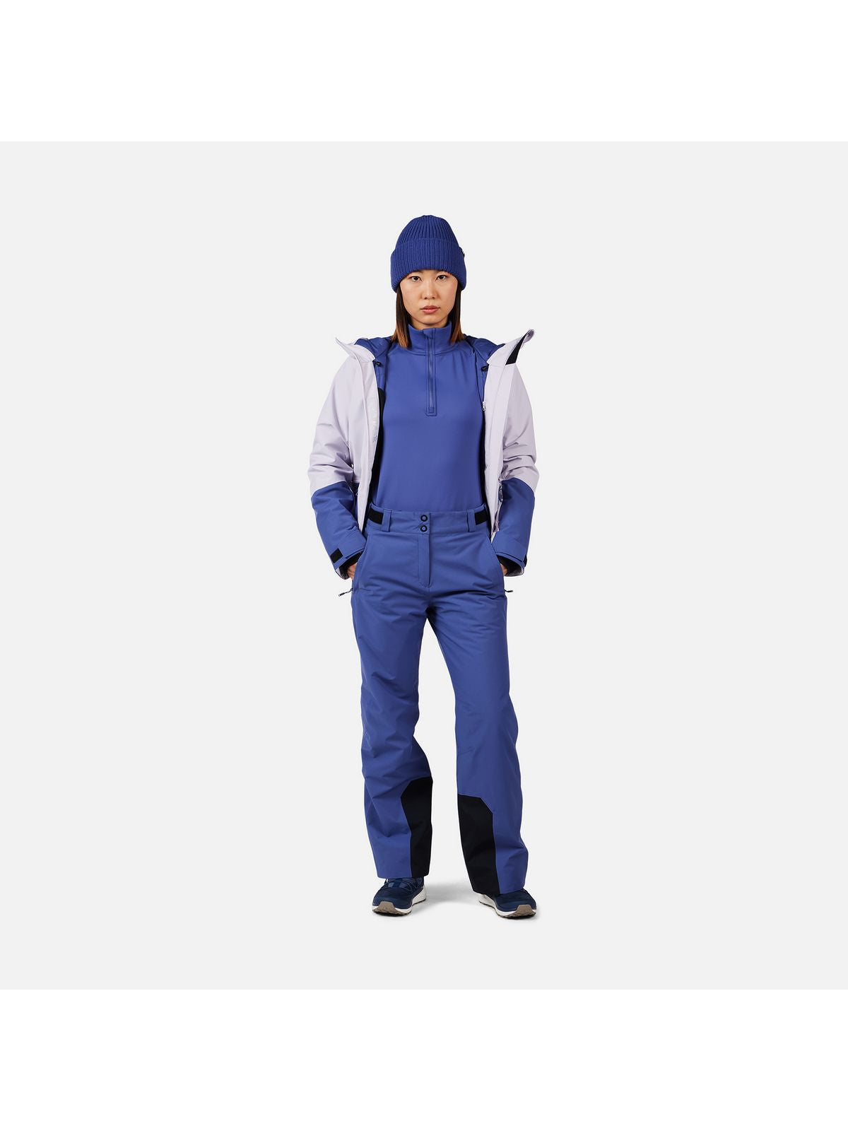 Bluza damska ROSSIGNOL W MID LAYER STRETCH HZ niebieska