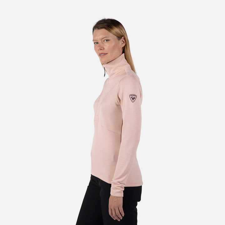 Bluza Rossignol W Blackside Fleece Hz różowy - Adventure Sports
