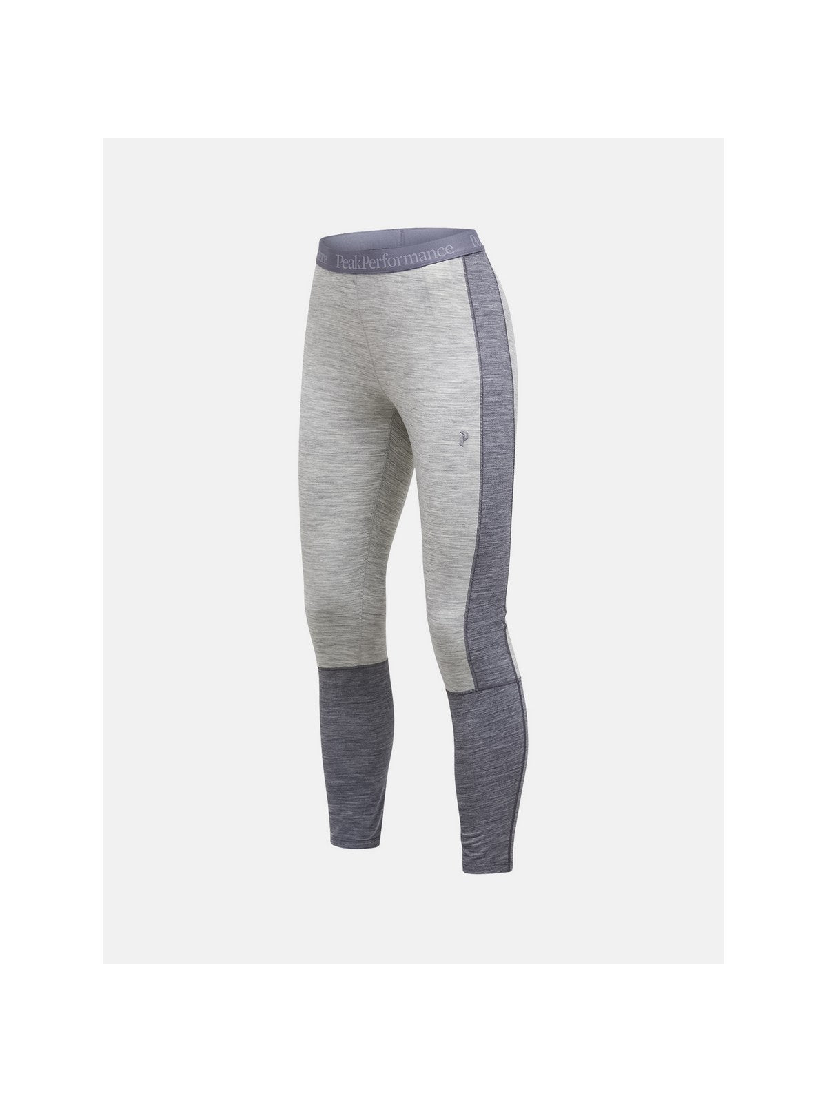 Spodnie Termiczne PEAK PERFORMANCE Magic 7/8 Long Johns Wool-blend Baselayer Women szary