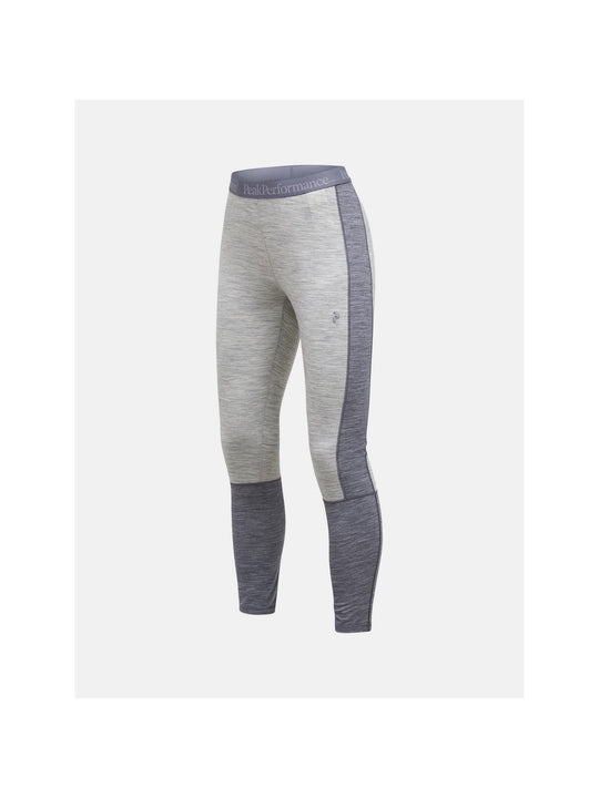 Spodnie Termiczne PEAK PERFORMANCE Magic 7/8 Long Johns Wool-blend Baselayer Women szary
