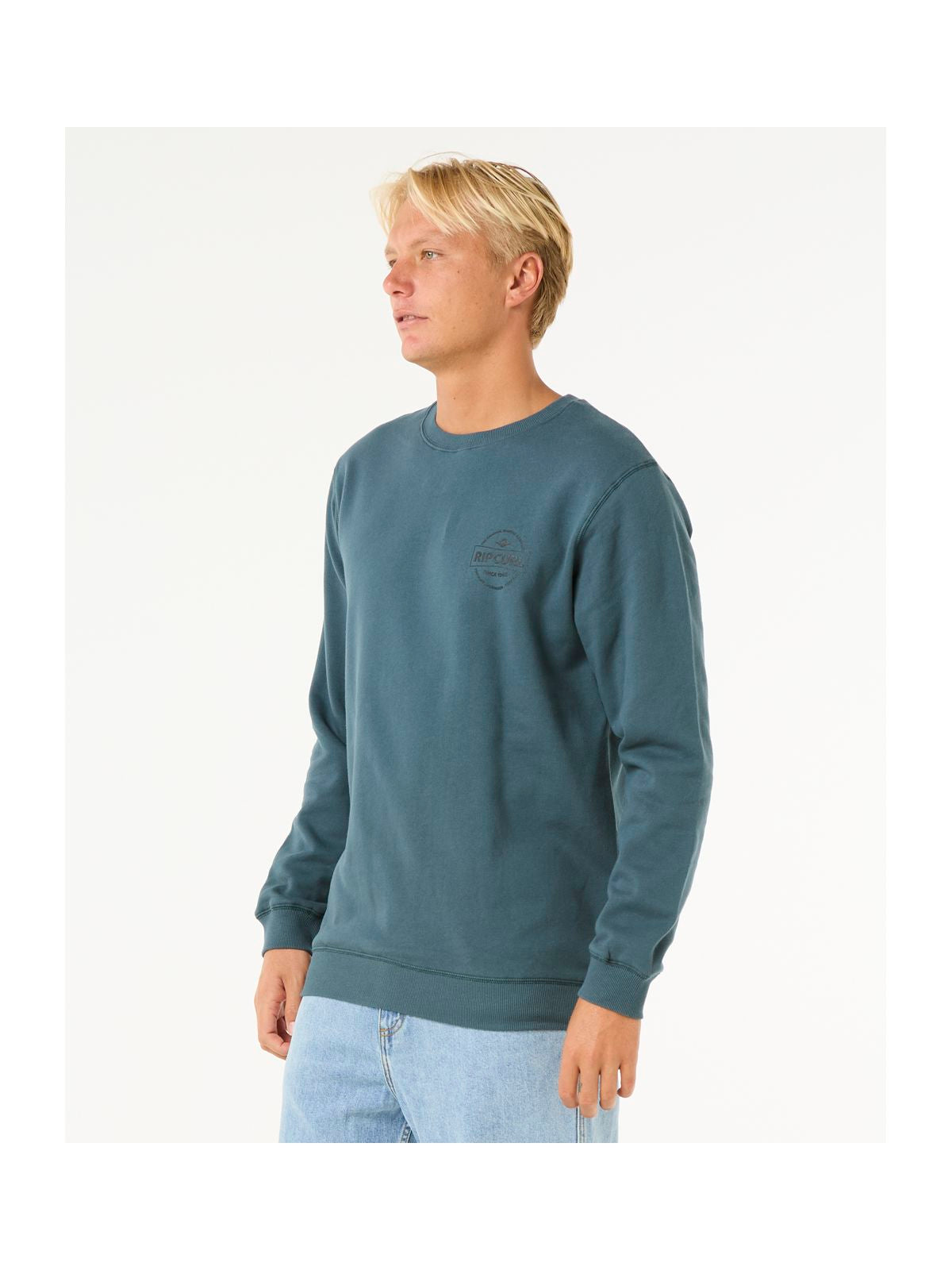 Bluza męska RIP CURL Stapler Crew zielona