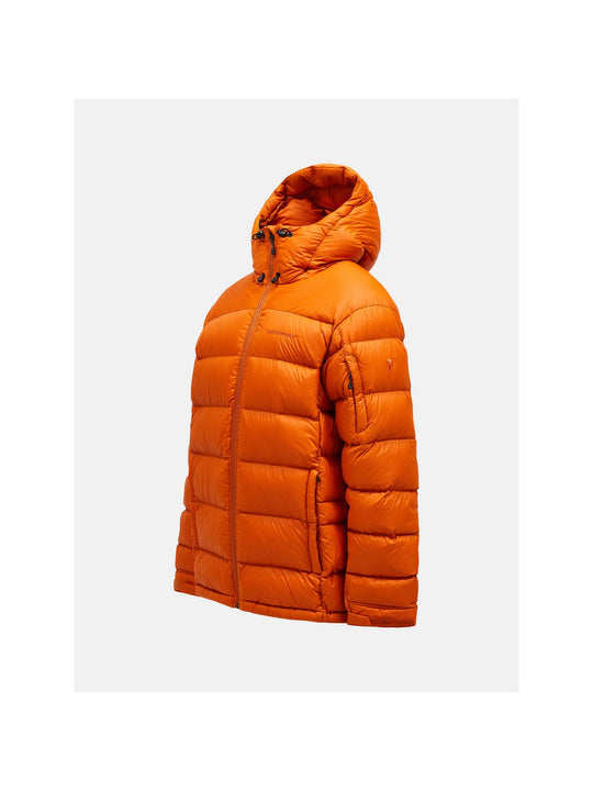 Kurtka męska puchowa Peak Performance M Frost Down Jacket pomarańczowy - narciarska - Adventure Sports
