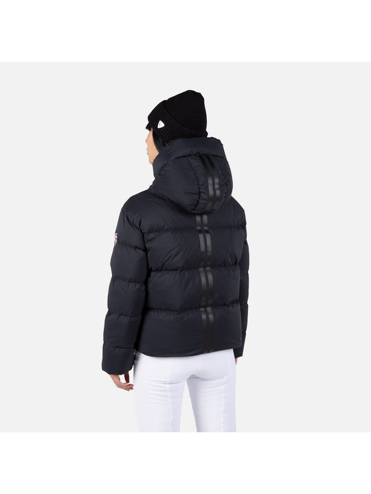 Kurtka puchowa damska Rossignol W Ventina Bomber Down Jkt czarny - narciarska - Adventure Sports
