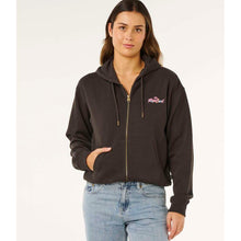 Bluza damska RIP CURL Lay Day Relaxed Zip Through czarna
