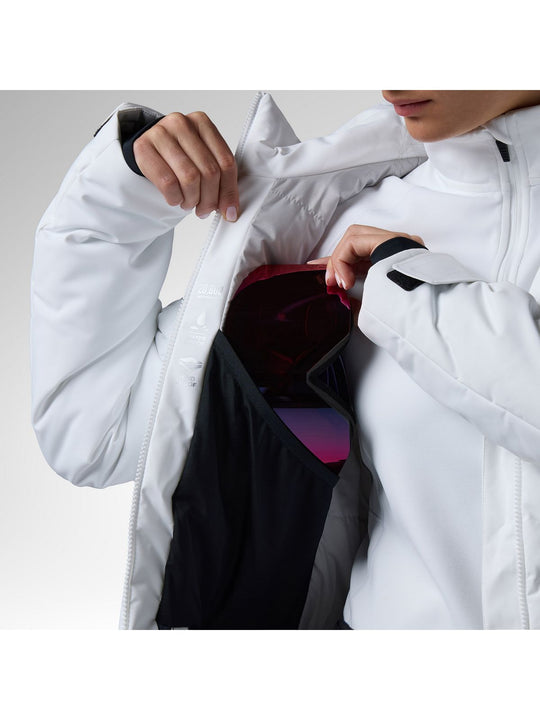 Kurtka narciarska damska ROSSIGNOL W Staci Nf Insulated Jkt biała
