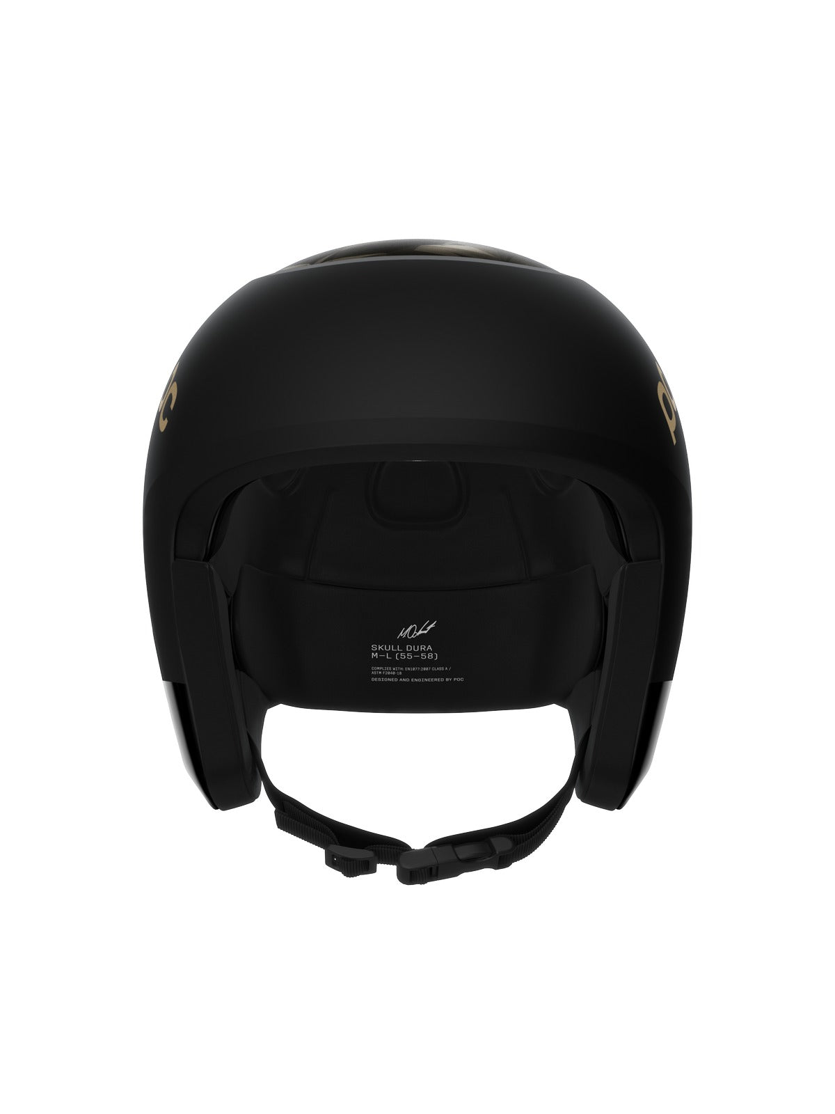 Kask narciarski POC Skull Dura Jr Marco Odermatt Ed. czarny
