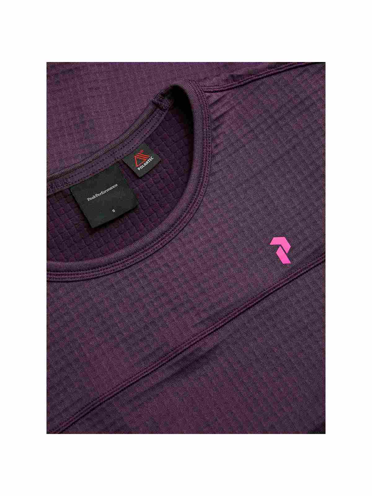 Bluza Peak Performance W Trail Polartec Crew fioletowy - Adventure Sports