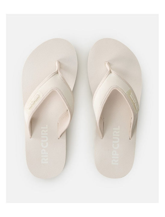 Japonki plażowe damskie RIP CURL Florida Bloom Open Toe białe
