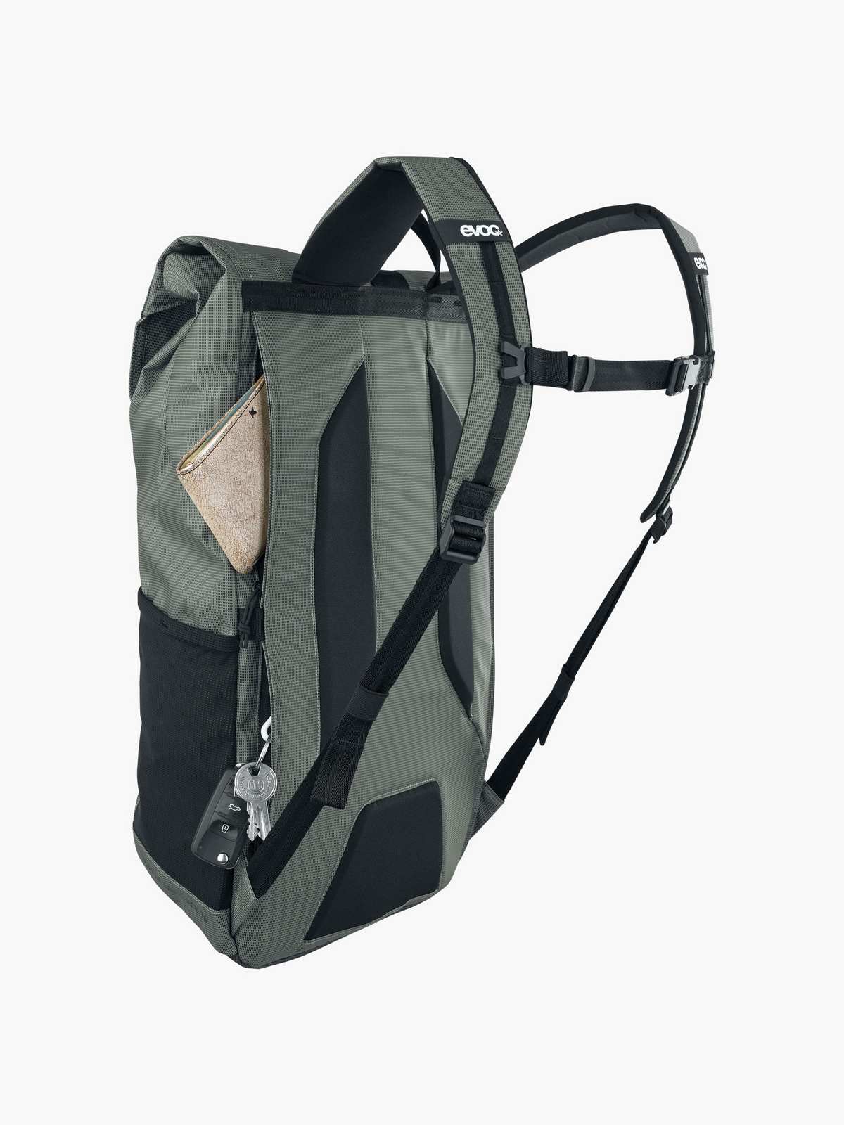 Plecak EVOC Duffle Backpack 16 dark olive - black