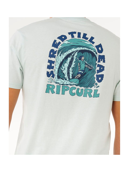 Koszulka męska RIP CURL Shred Til Tee zielona
