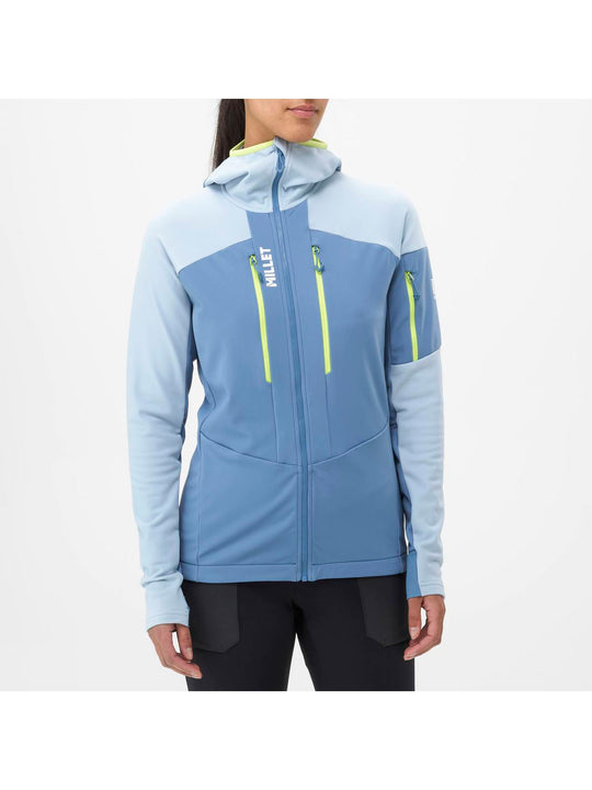 Kurtka outdoorowa damska MILLET W Pierra Ment Hoodie Niebieski - Adventure Sports
