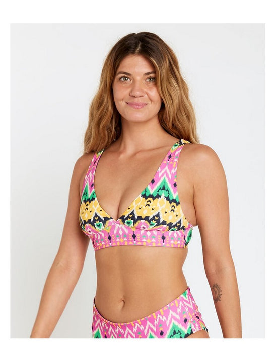 Bikini dwustronne RIP CURL Ikat Geo Halter Revo multikolorowe
