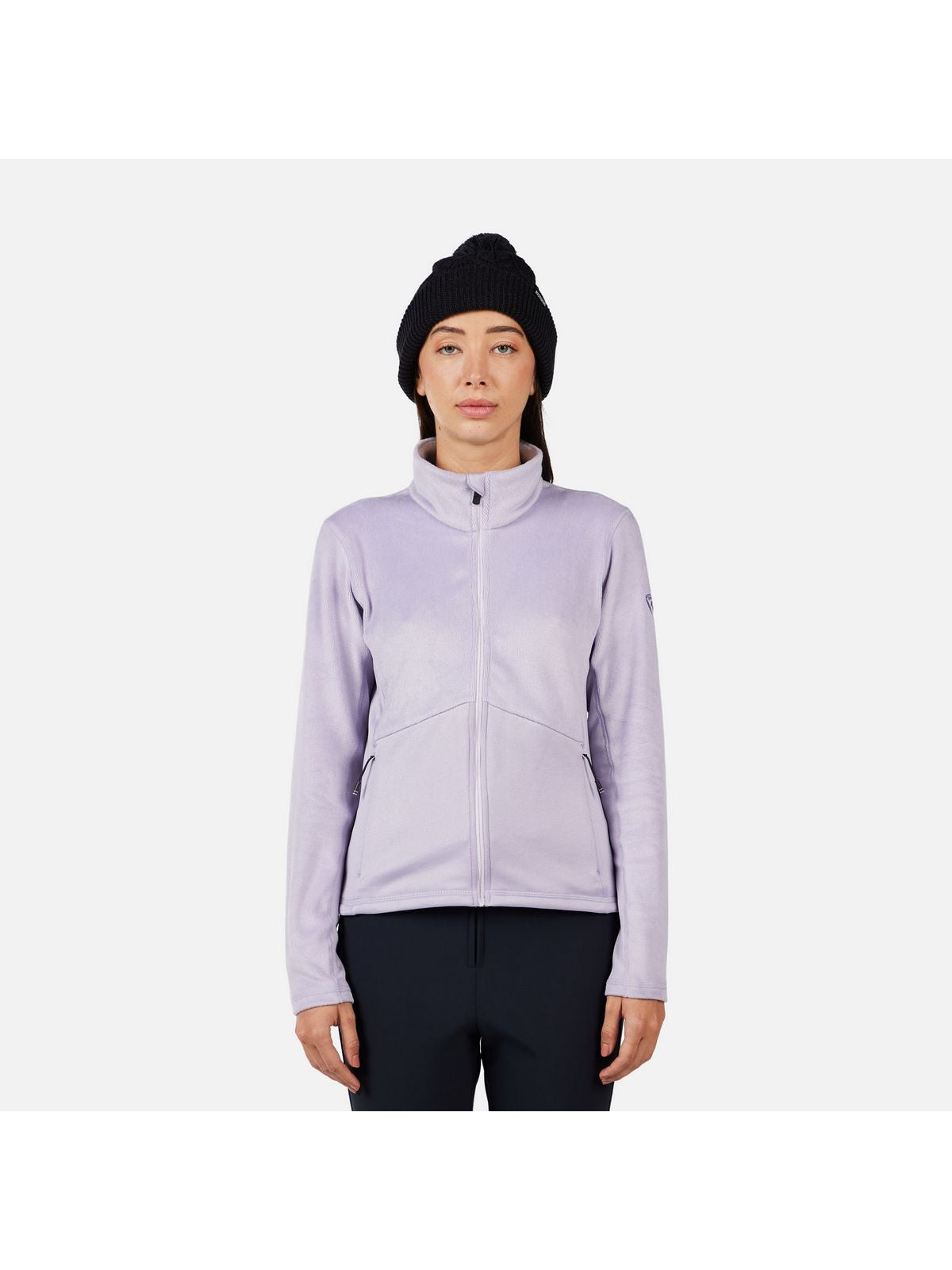 Bluza damska ROSSIGNOL W DIRETTA HZ FLEECE szara