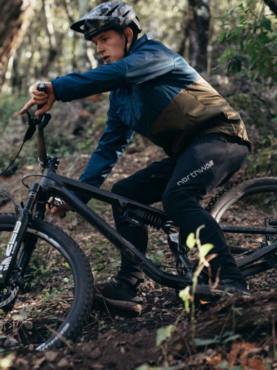 Kurtka rowerowa NORTHWAVE Easy Out Softshell Jacket niebiesko zielony - Adventure Sports
